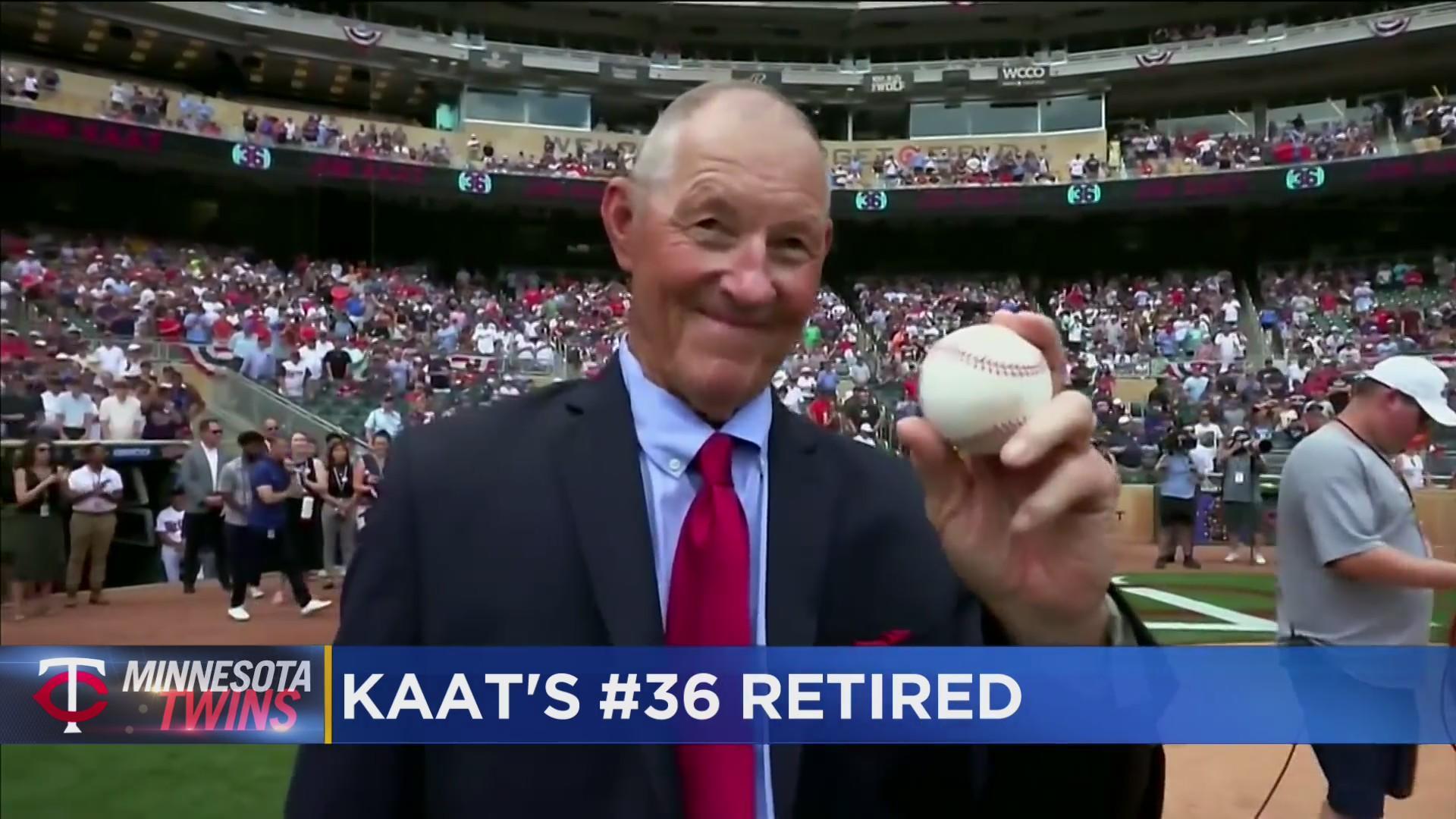 MLB Jim Kaat Number Retirement Commemorative Baseball