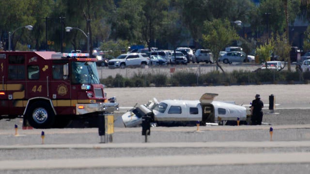 North Las Vegas Airport Small Planes Collide 