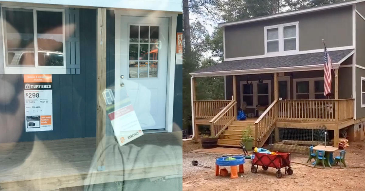 This couple bought a shed and turned it into a working home – then sold it for a profit