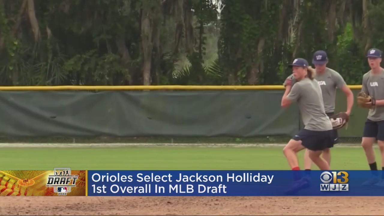 Jackson Holliday Goes No. 1 to Orioles in MLB Draft - The New York