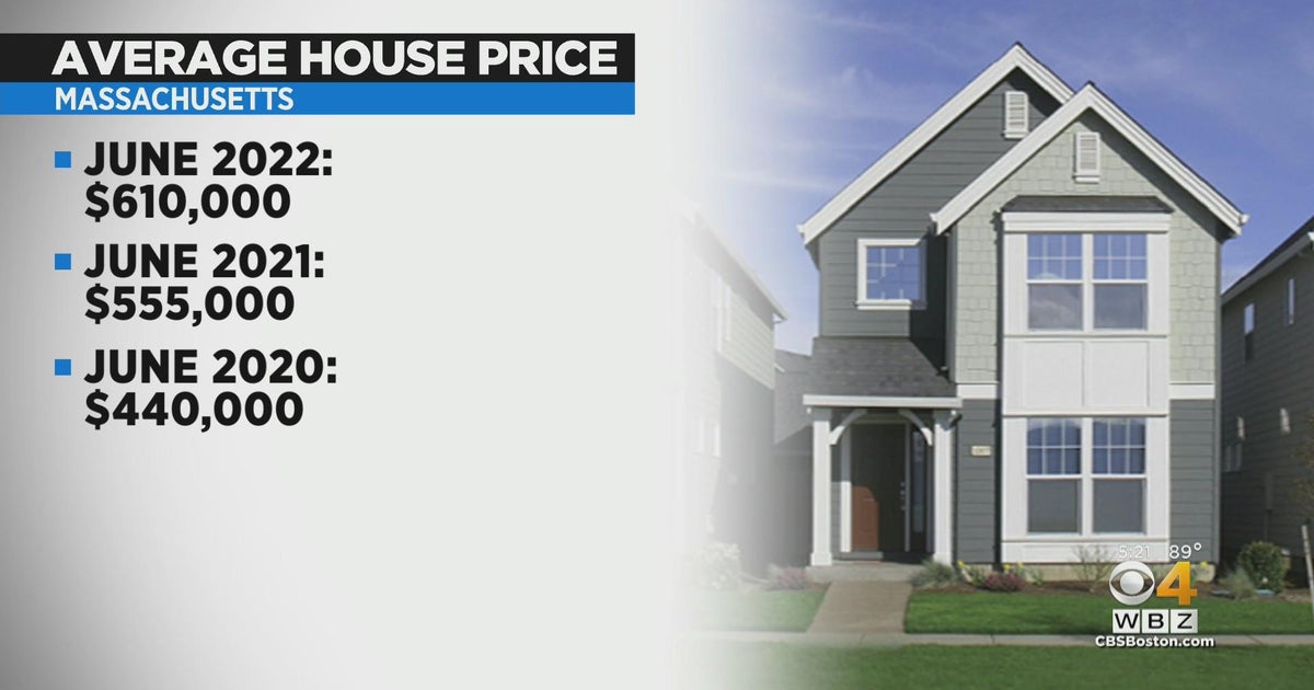 Median home price in Massachusetts tops 600K for the first time CBS