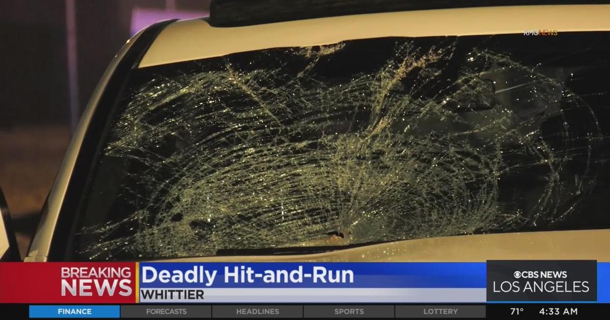 Woman Killed By Hit And Run Driver Authorities Searching For Suspect Cbs Los Angeles