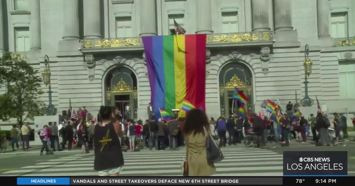 Democrats Look To Bring Same Sex Marriage Rights Into Federal Law Cbs Los Angeles