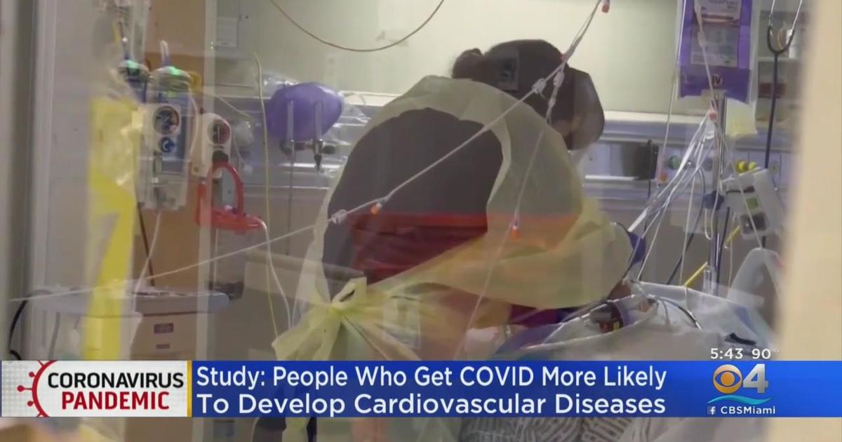 Study shows people who had COVID are more likely to develop cardiovascular diseases