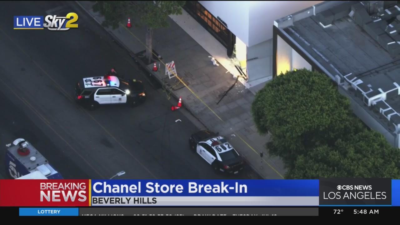Chanel store burglarized in Hills - Los