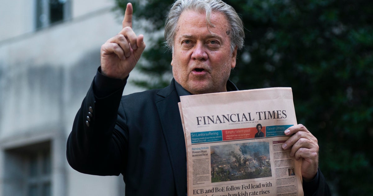 Bannon trial: Top lawyer for House Jan. 6 committee says it is "very unusual" to outright ignore Congressional subpoenas