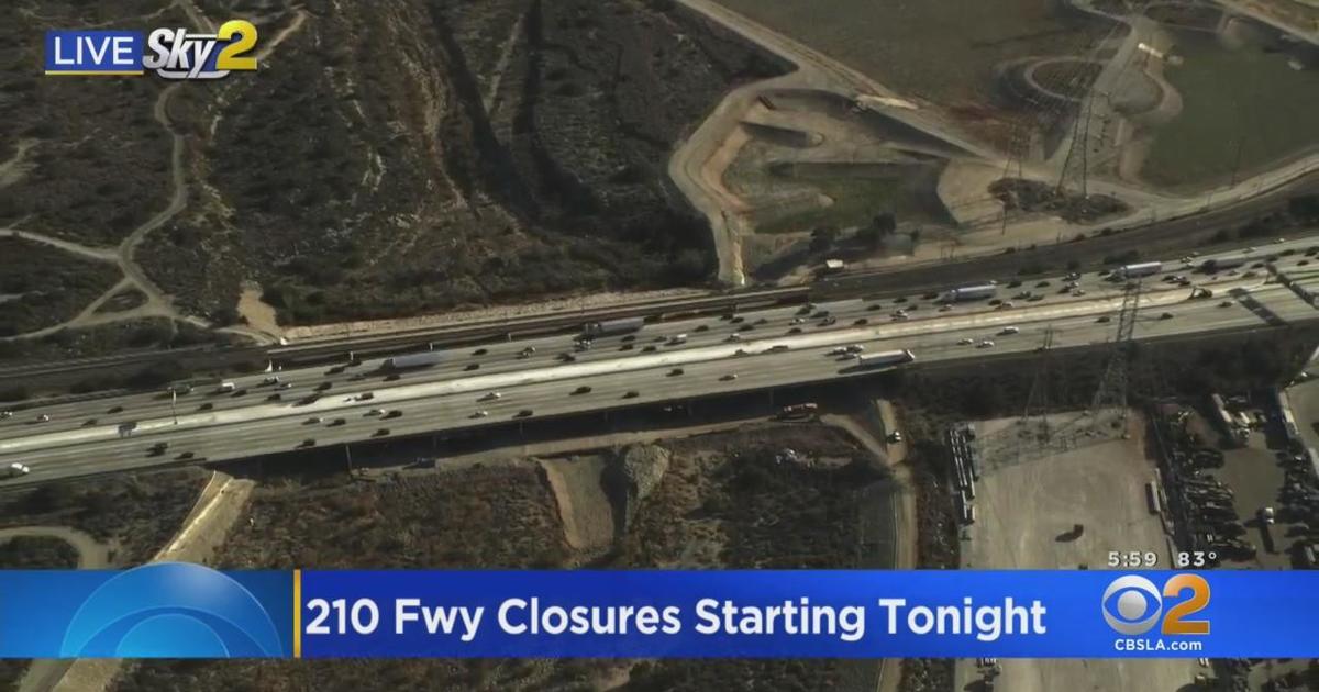210 freeway closure