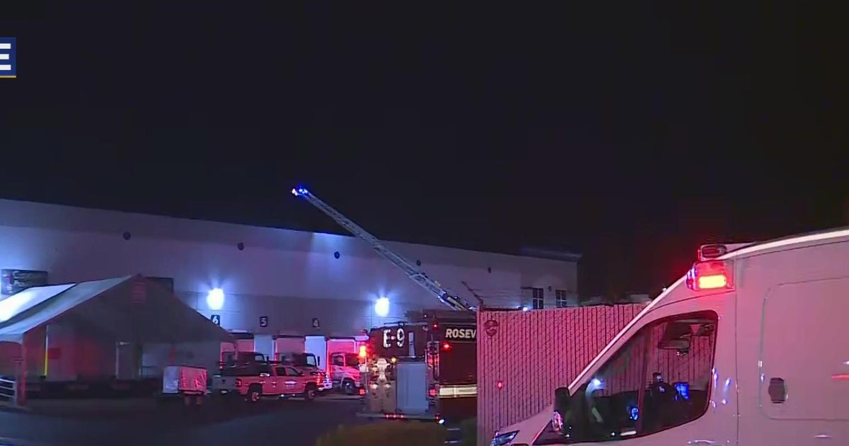 Fire At Party Supplies Warehouse Prompts Large Response CBS Sacramento