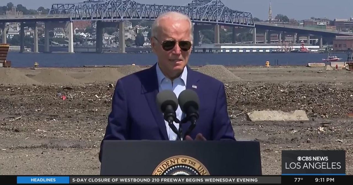 Biden announces new efforts to fight climate change - CBS Los Angeles