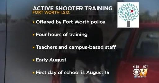 Fort Worth Police Department offering free active shooter training for ...