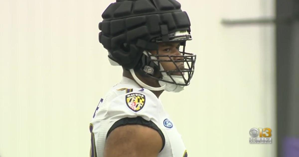 Ravens Embrace the Funny-Looking Guardian Helmets - Sports