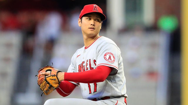 MLB: JUL 22 Angels at Braves 