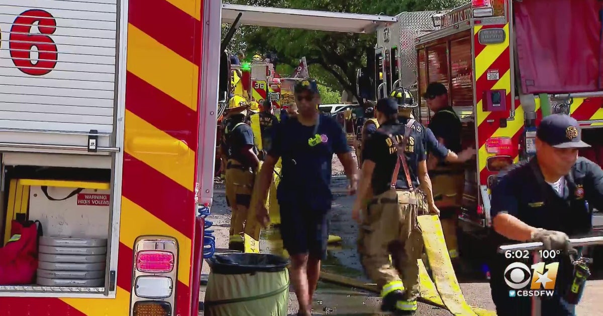 Apartment fire in Dallas damages 8 units, displacing 27 residents CBS