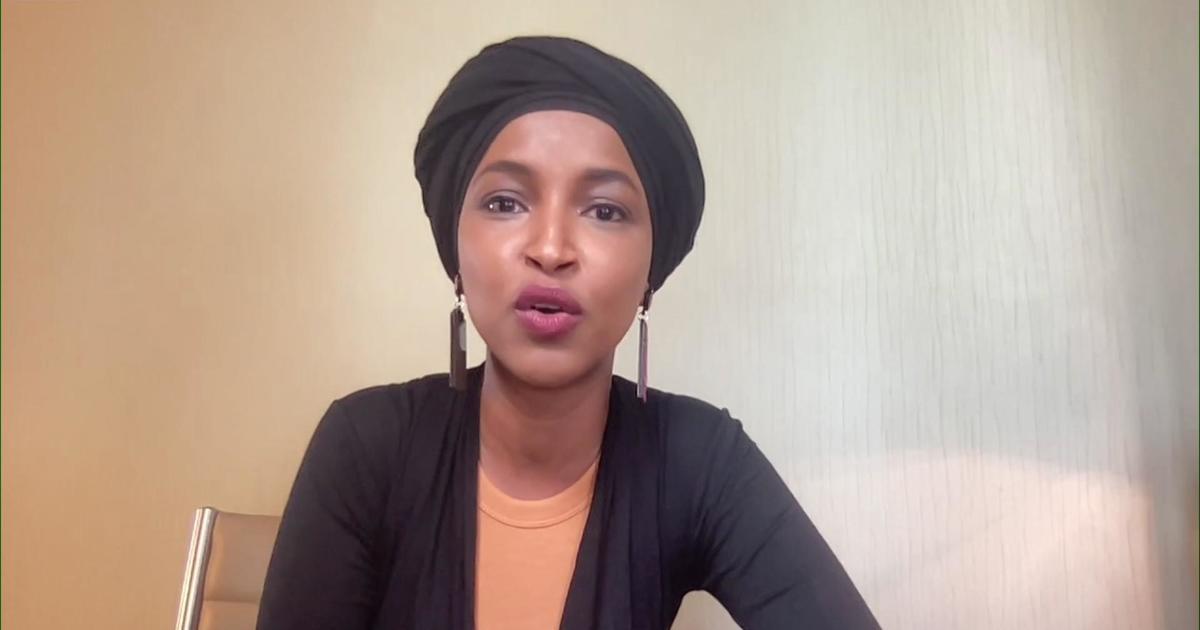 Rep. Ilhan Omar talks upcoming primary - CBS Minnesota