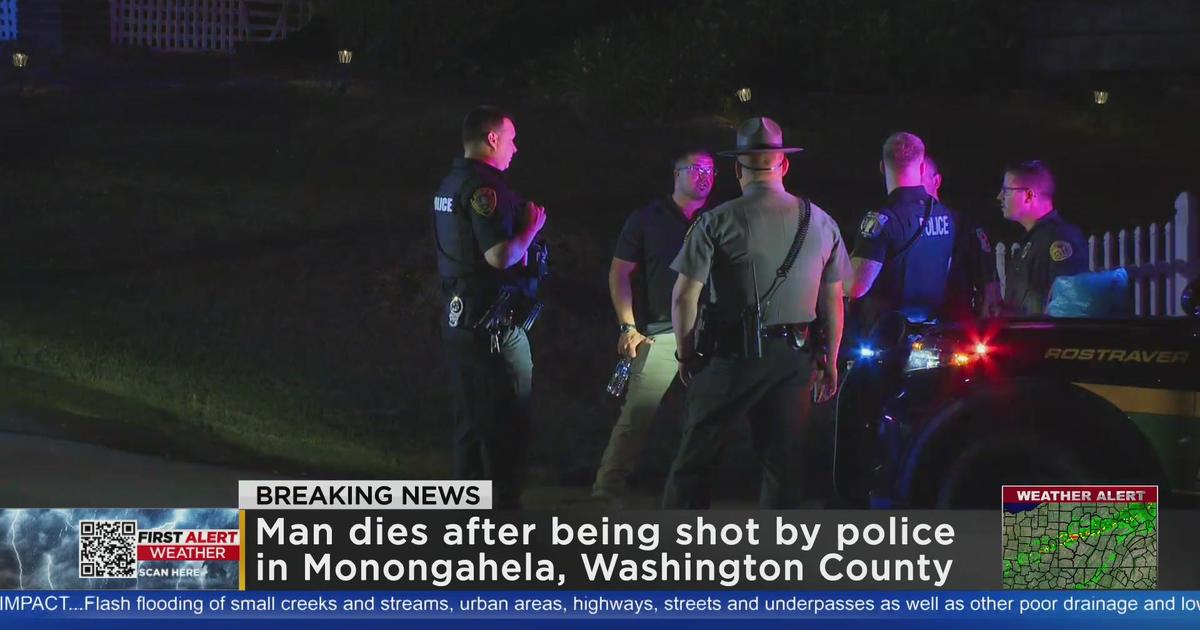 Man dies after being shot by police in Monongahela CBS Pittsburgh