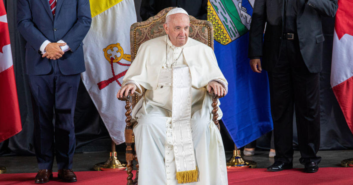 Pope apologizes for "catastrophic" school abuses in Canada