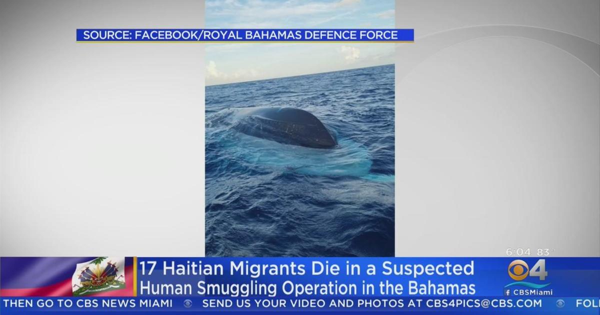 17 migrants died off Bahamas in suspected smuggling operation