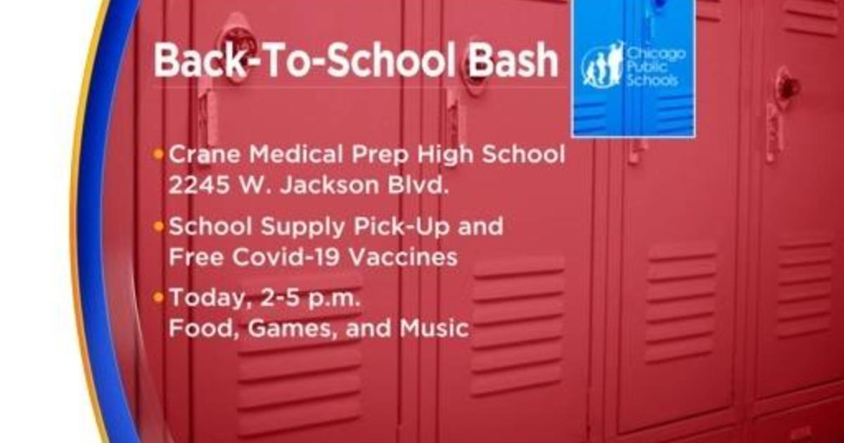 Back To School Event Monday For Cps Students At West Side High School Cbs Chicago
