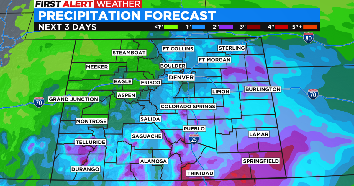 Colorado Weather: A deluge of rain is coming to parts of the state ...