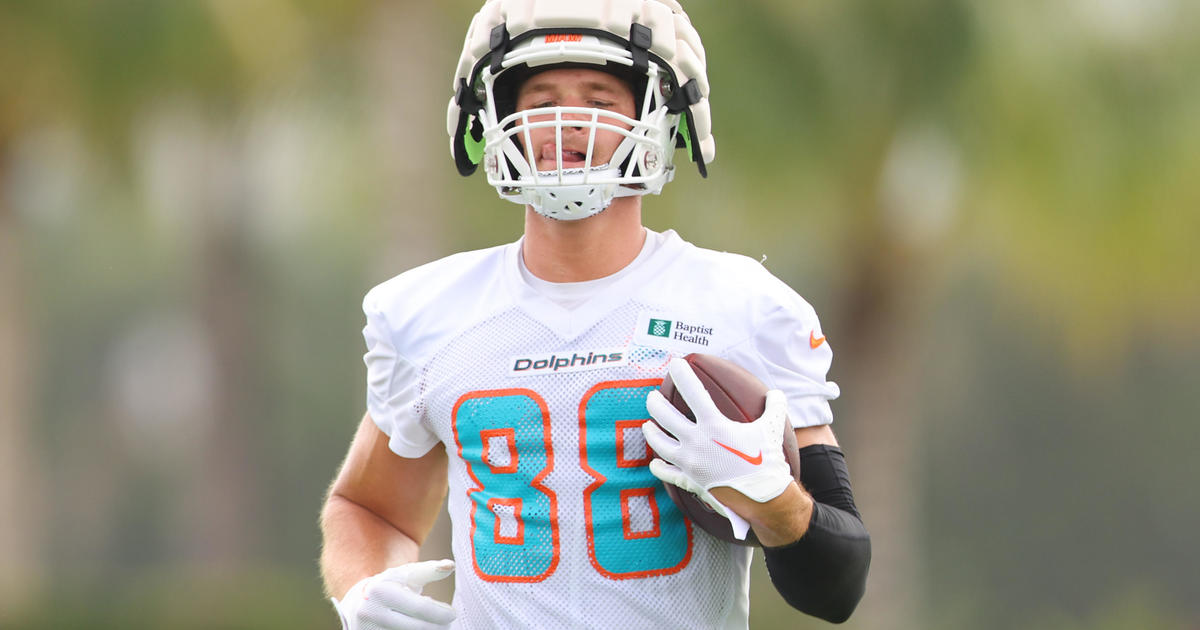 Cedrick Wilson Jr. #11 of the Miami Dolphins takes part in a drill News  Photo - Getty Images