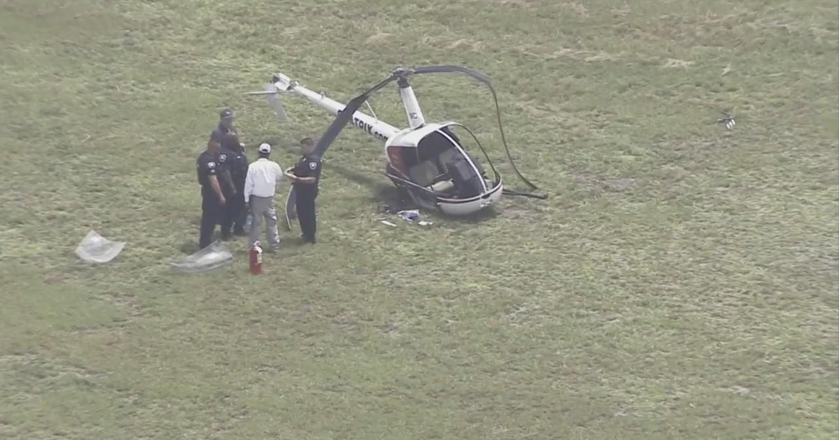 Helicopter crashes at local airport & plane makes emergency landing in Everglades