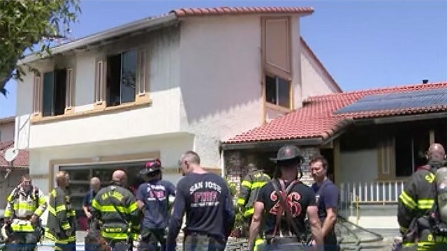 San Jose House Fire Rescue 