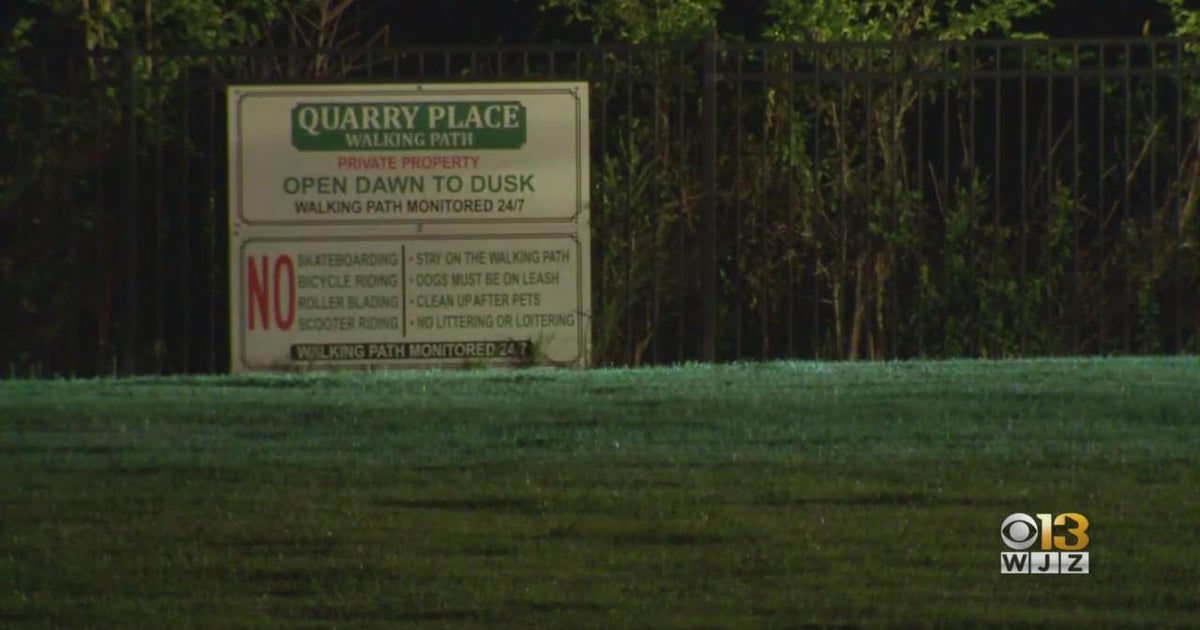 Woman pulled from car that crashed in to Reisterstown lake CBS Baltimore