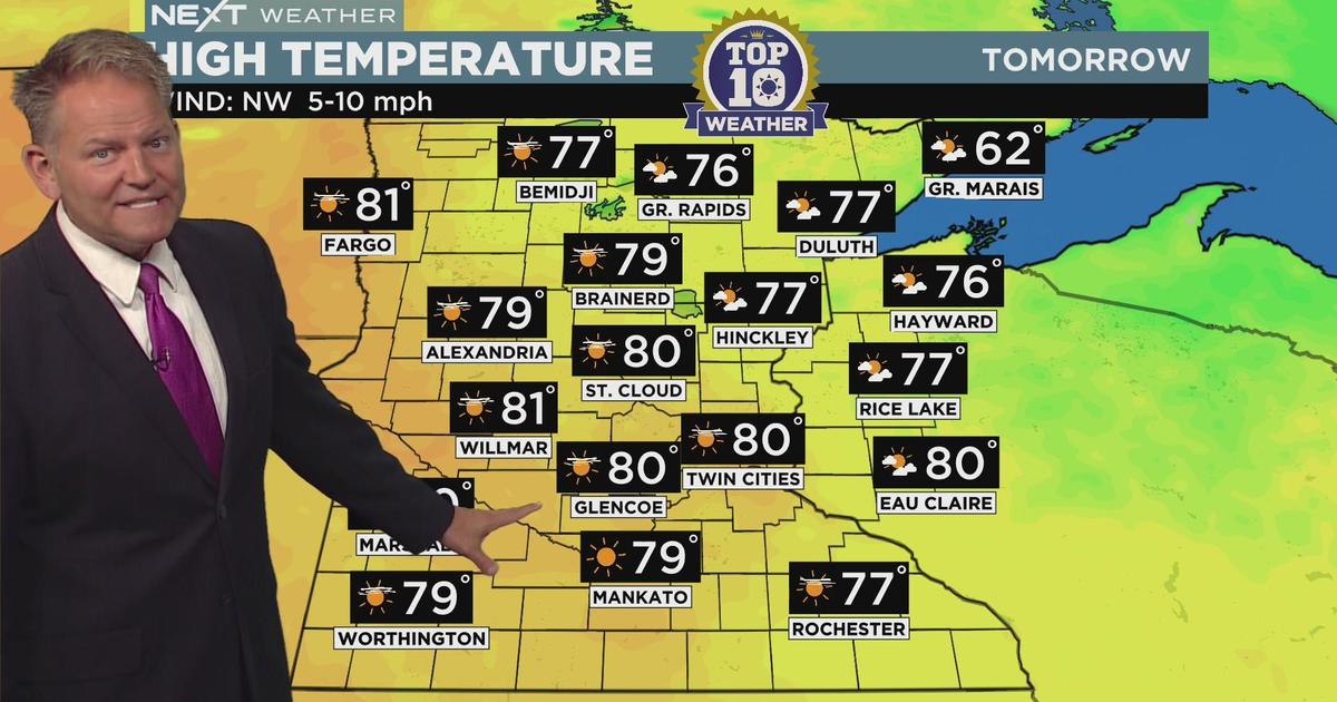 Next Weather: 4 p.m. weather report - CBS Minnesota