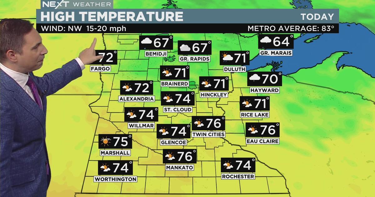 Next Weather: Noon report - CBS Minnesota