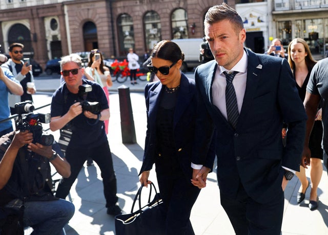 FILE PHOTO: Rebekah Vardy's libel claim trial against Coleen Rooney in London 