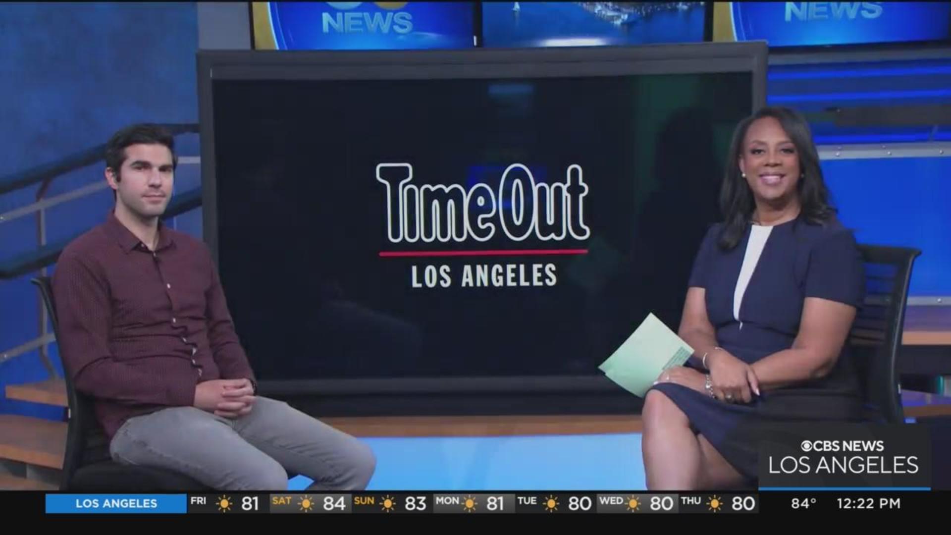 Los Angeles, California, USA. 3rd May, 2022. Los Angeles Dodgers right  fielder Mookie Betts (right) is interviewed by MLB Network reporter Alanna  Rizzo during an event to officially launch the countdown to