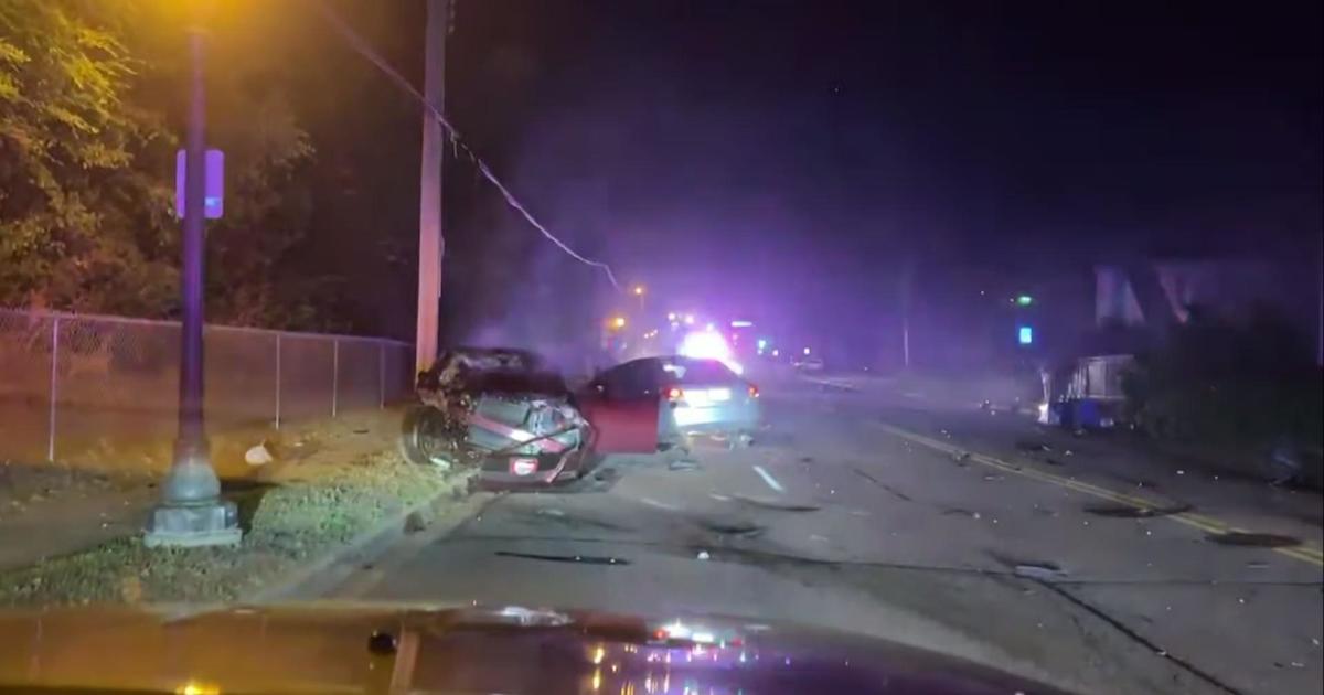 Teen Flees Officers At 120+ Mph, Crashes Into Two Cars - CBS Minnesota