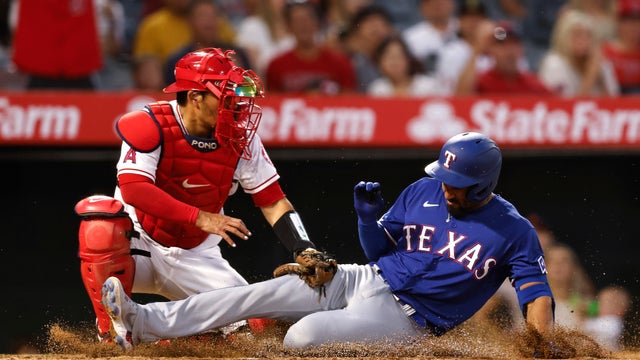Texas Rangers v Los Angeles Angels 