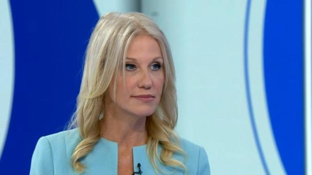 Kellyanne Conway says Trump "wants his old job back," and would like to announce within weeks