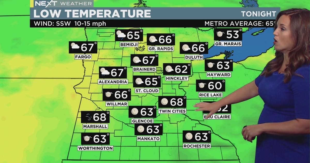 Next Weather: 6 p.m. weather report - CBS Minnesota