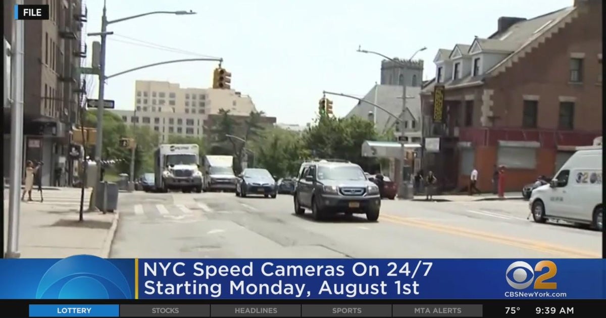 New York City speed cameras to operate 24/7 CBS New York