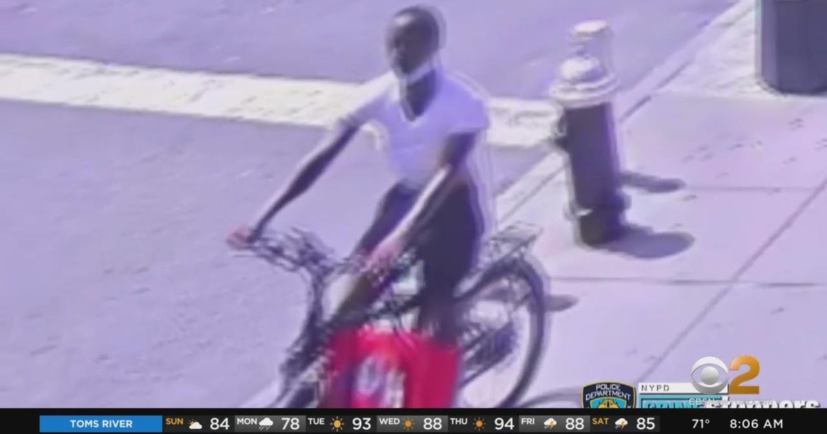 NYPD: Man on bike snatching cellphones from women - CBS New York