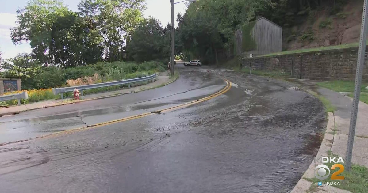 Water main break on North Side - CBS Pittsburgh