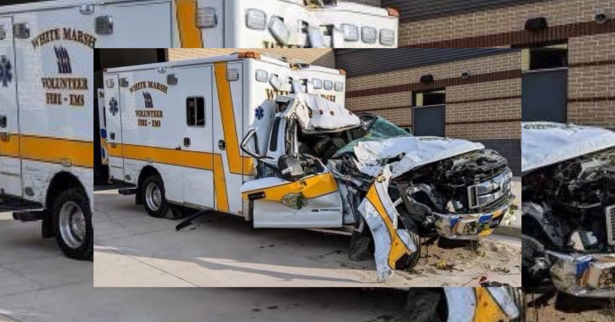 Baltimore County Medics Survive Early Morning Crash That Destroys ...