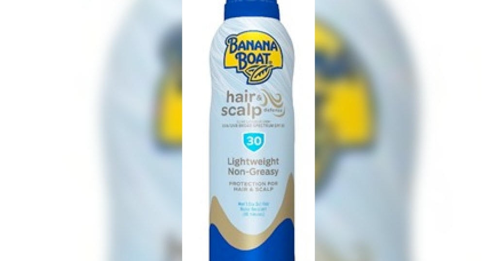 Banana Boat sunscreen recalled due to presence of Benzene CBS Pittsburgh