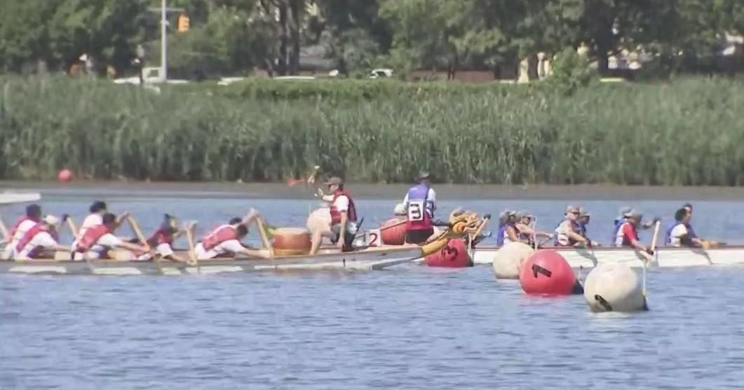 Final day of Dragon Boat Festival in Flushing MeadowsCorona Park CBS