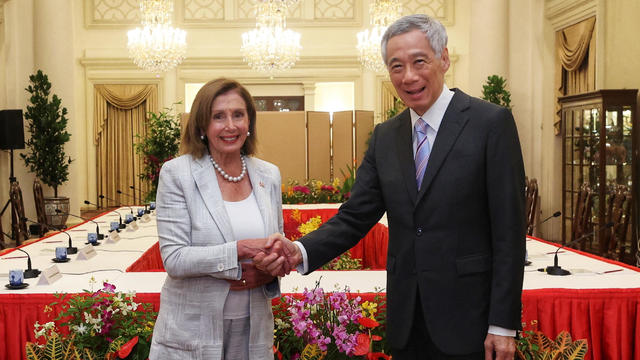 U.S. House of Representatives Speaker Nancy Pelosi visits Singapore 