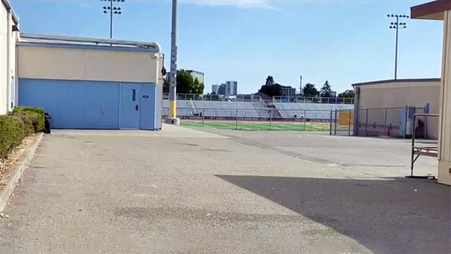 Football Field at Oakland Tech 