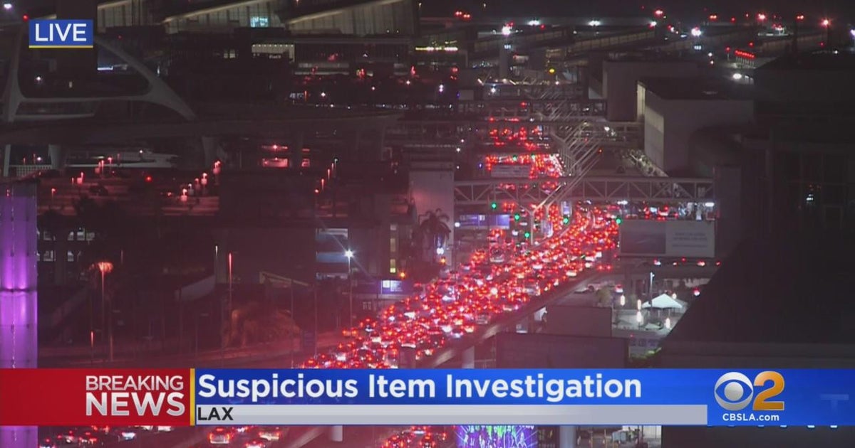 Suspicious item at LAX causes investigation, closure of Terminal 3