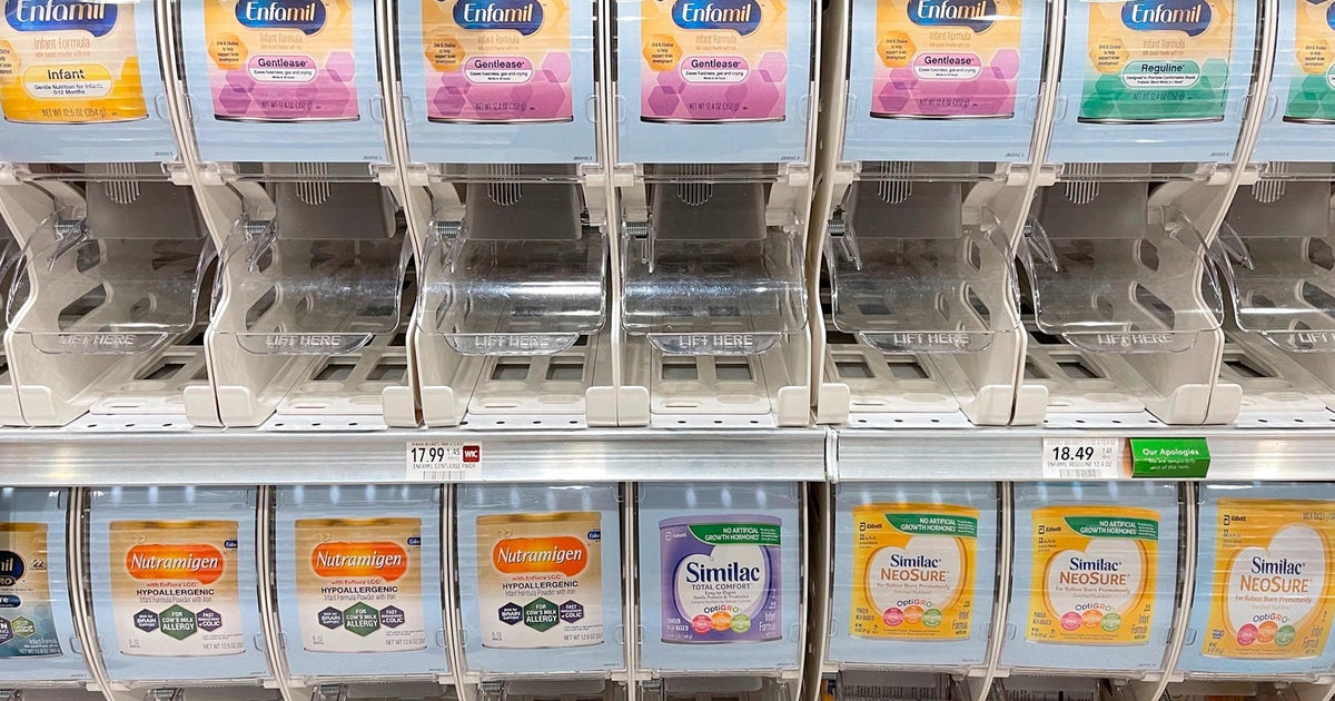 Baby formula shortage is easing for many, but it still isn’t over