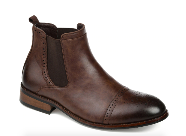 Vance Co. Garrett cap toe boot 