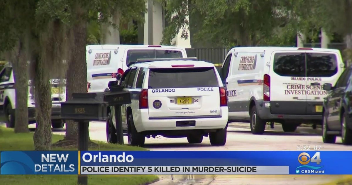 Family of five found dead in apparent murder-suicide - CBS Miami