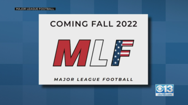 This is the logo to the professional football league called Major League Football. 