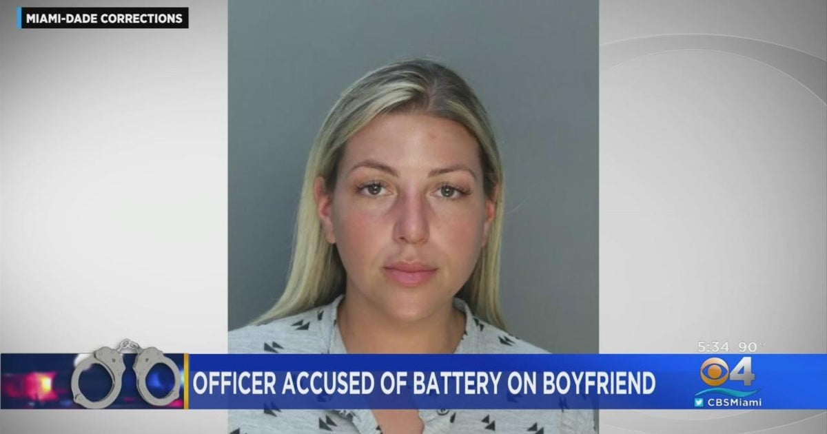 El Portal Police officer accused of biting, slapping boyfriend - CBS Miami
