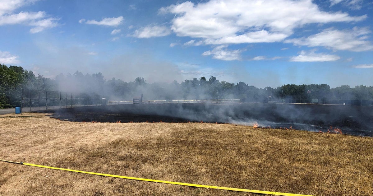 Model rocket accident sparks fire in Topsfield CBS Boston